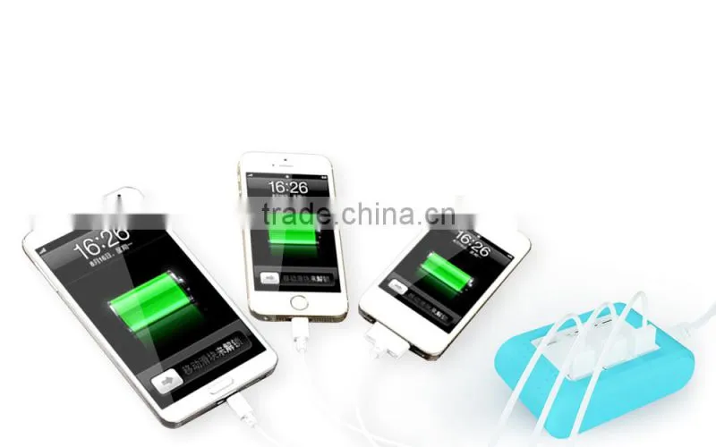 Wholesale For Iphone and Micro 6 Ports USB Wall Charger