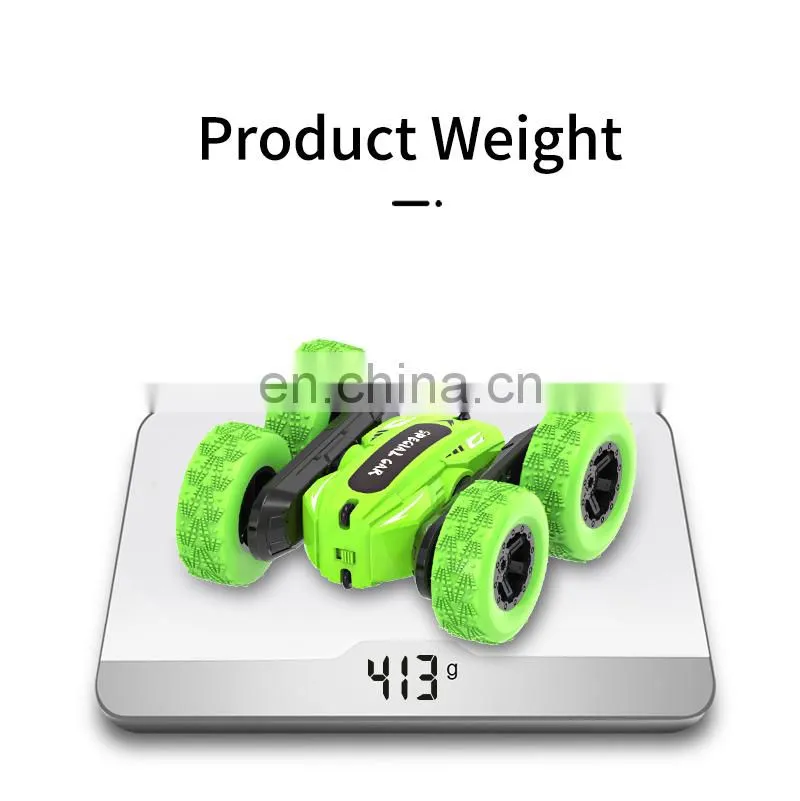 Great Christmas Gift JJRC Q95 2 Play Modes Double-sided Running 360 Rotating Remote Control Stunt Car for Kids