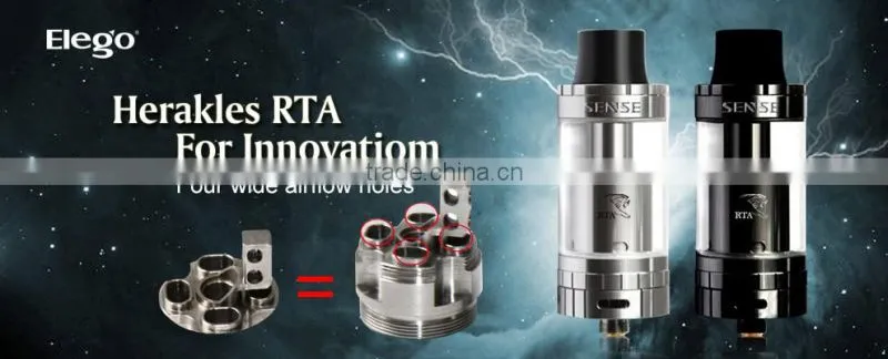 New Arrival e-cig Original Sense Herakles RTA 2, 6ml Sense Herakles RTA 2