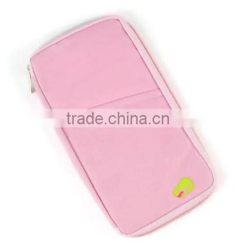 Custom colorful zipper pouch