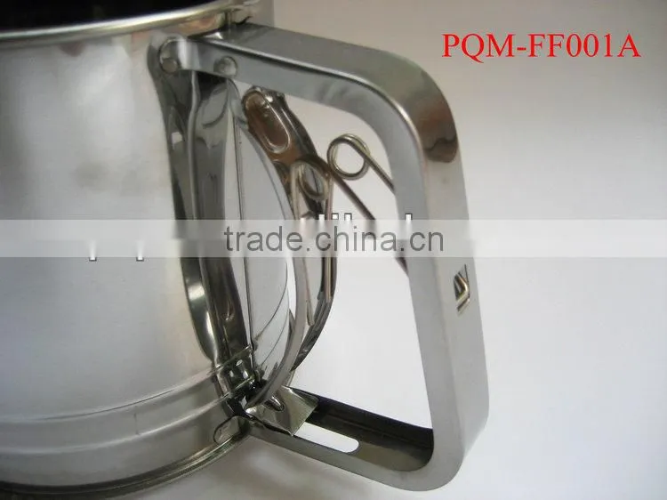 Durability manual stainless steel flour sifter