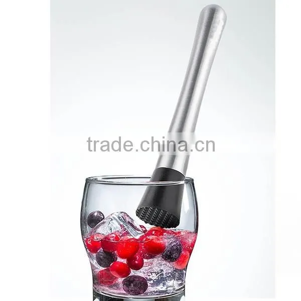 High Quality Cheap cocktail wine muddler drink mullder bar tool cocktail muddler