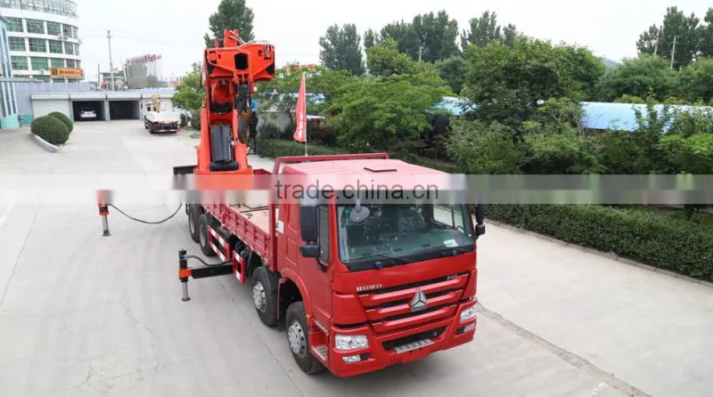 lowest price !!! Euro 2 6*4 truck mounted crane