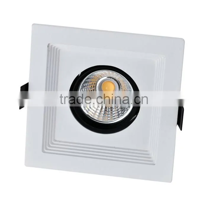 36w Classical design low price square cob led downlight dimmable led downlight led recessed mounted downlight aluminum AC85/265