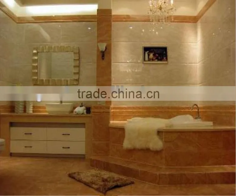 small european bathroom design of wall tile