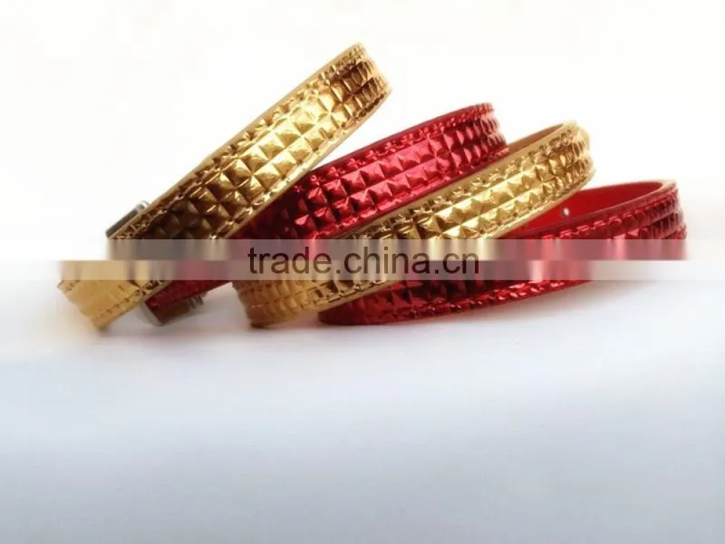 Wholesale pet supplies high gloss surface crown pendant dog collars