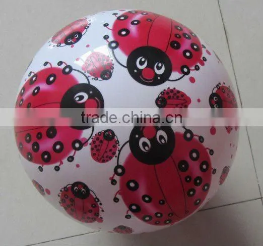 Printing photos football/2 color print soccer ball/inflate football