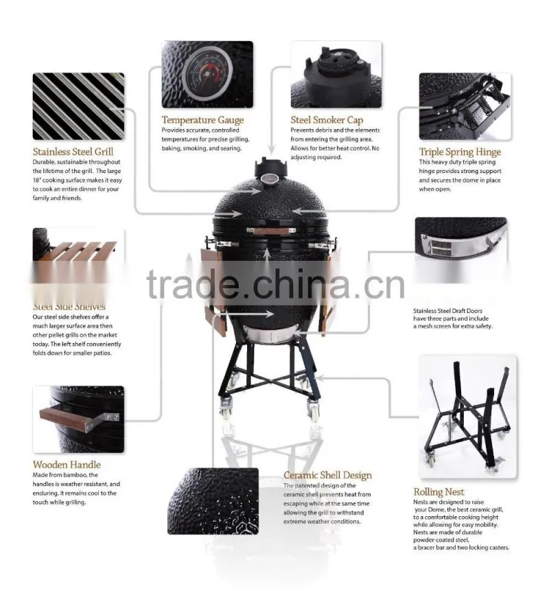 China ceramic PHAROS bbq