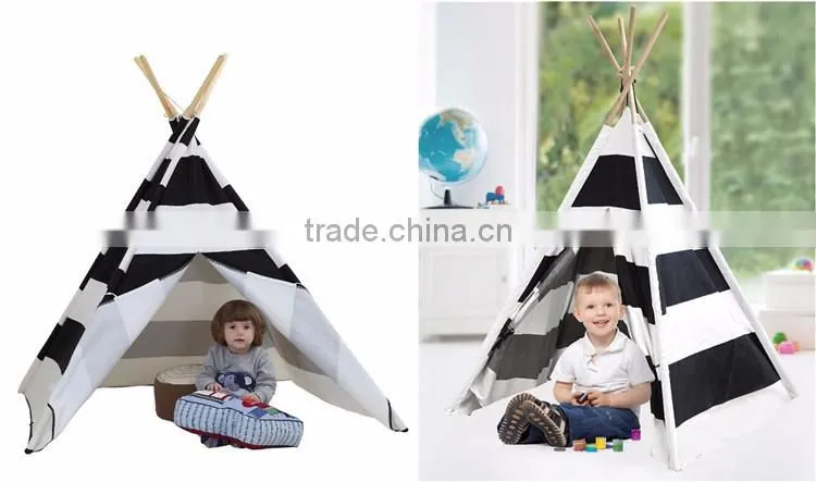 Kids Play Tent House Teepee Indian Indoor Outdoor Teepee Kids Custom Camping Frame Tent