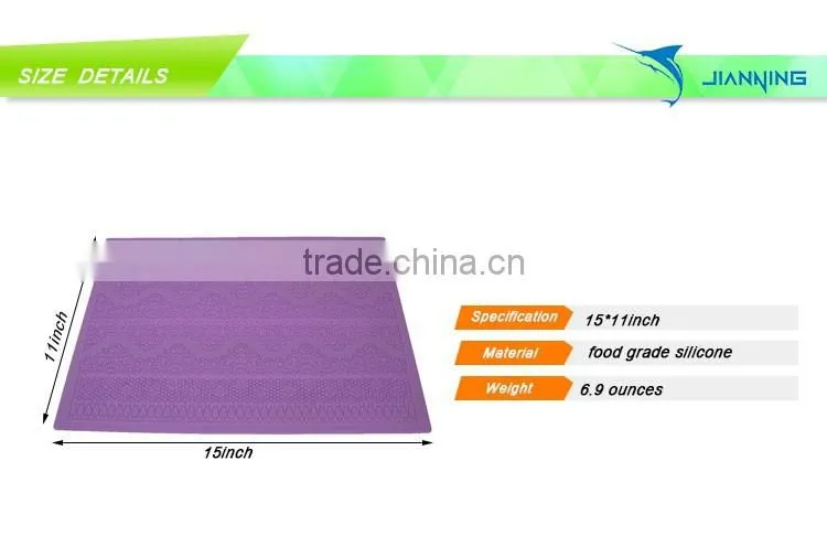 New product bbq grill mat silicone mats with low price