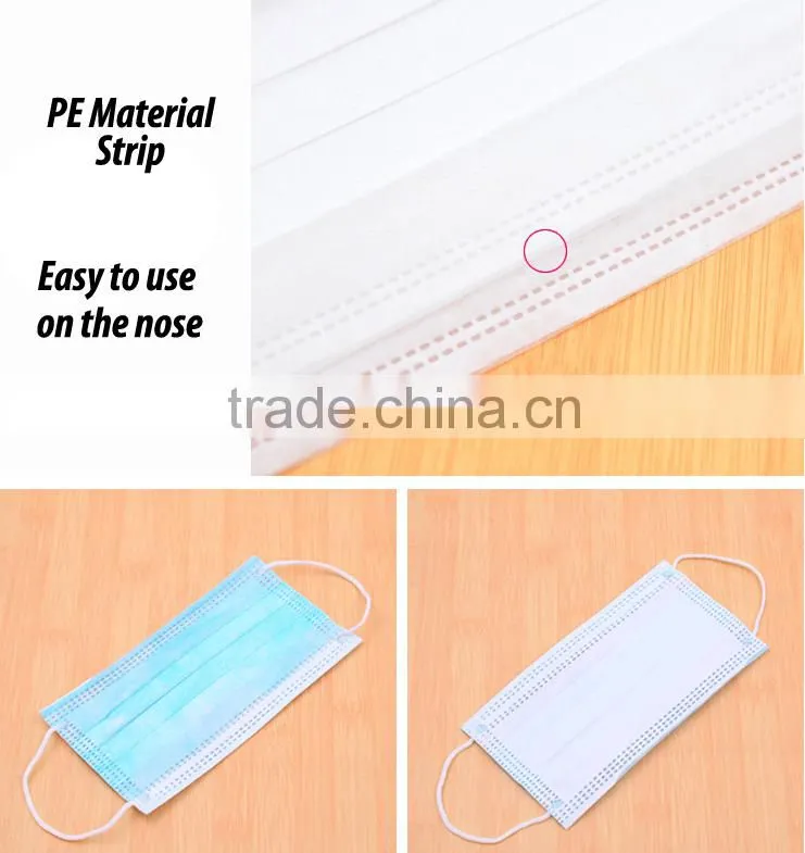 (130428) High Quality 3ply Ear loop Disposable Medical Face Mask