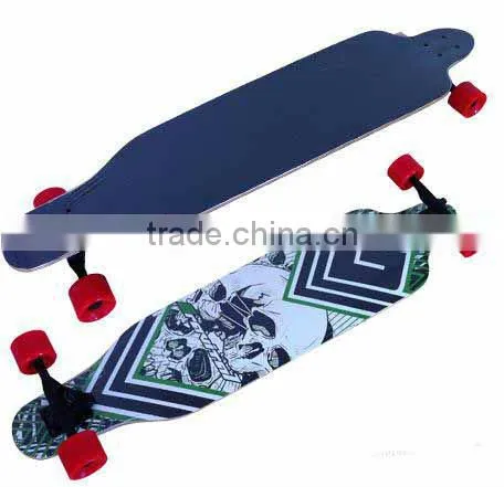 7-layer Canadian Long Wooden Skateboard(CE approved)