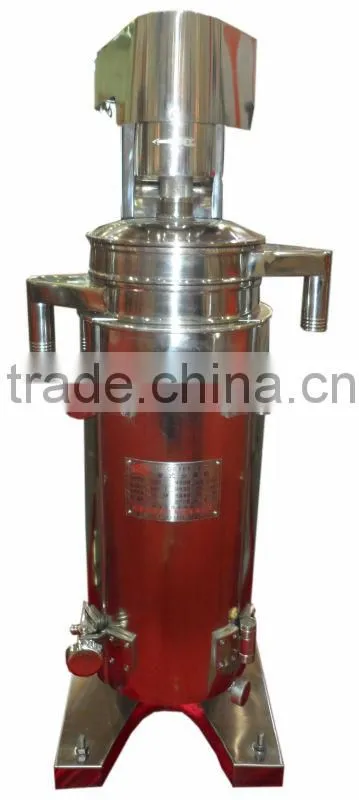 Tubular liquid liquid solid separation centrifuge GF105-J