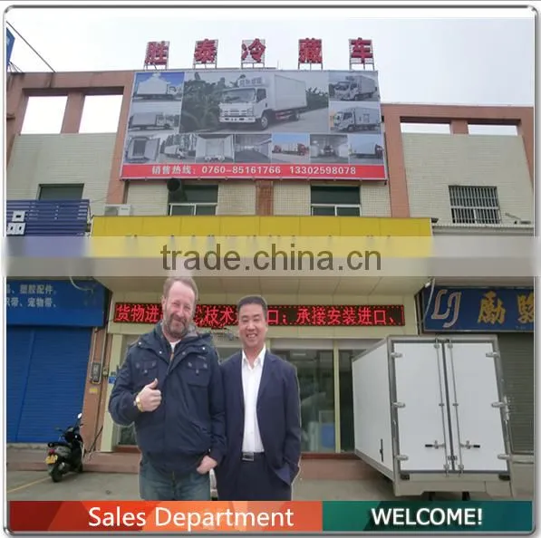 Cheap refrigerated truck box refrigerated van truck body
