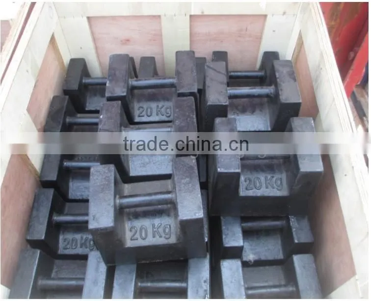 standard cast iron test weight truck scale type