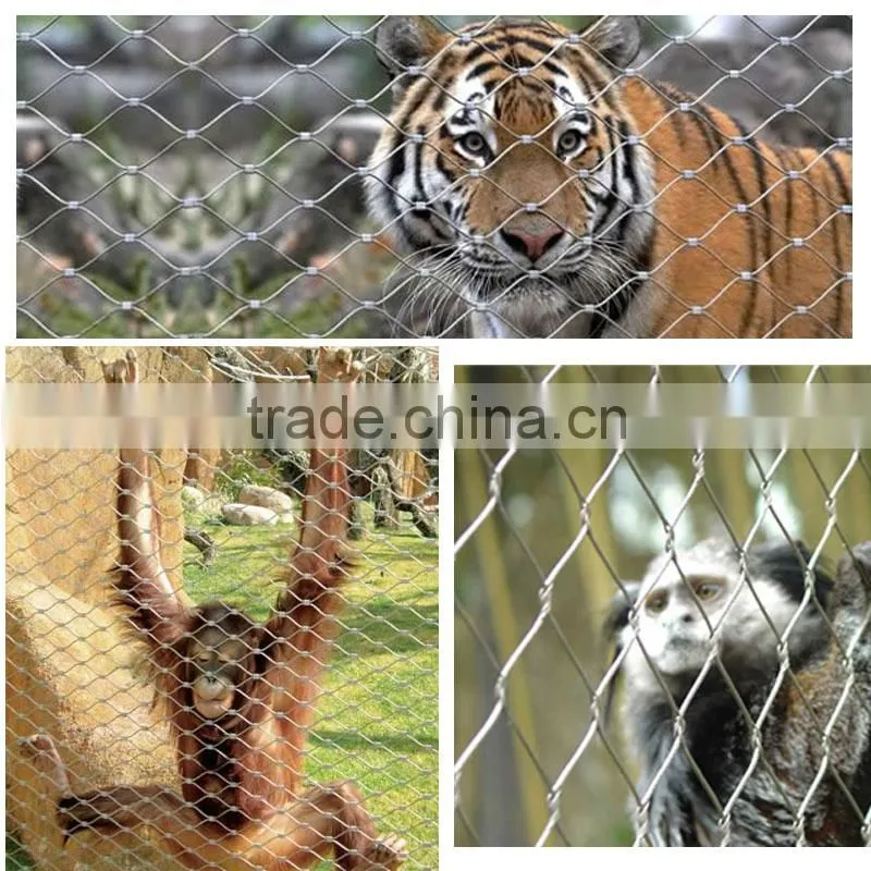 High Quality Good Price stainless steel wire rope mesh net