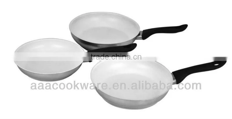Colorful 304 stainless steel frying pan