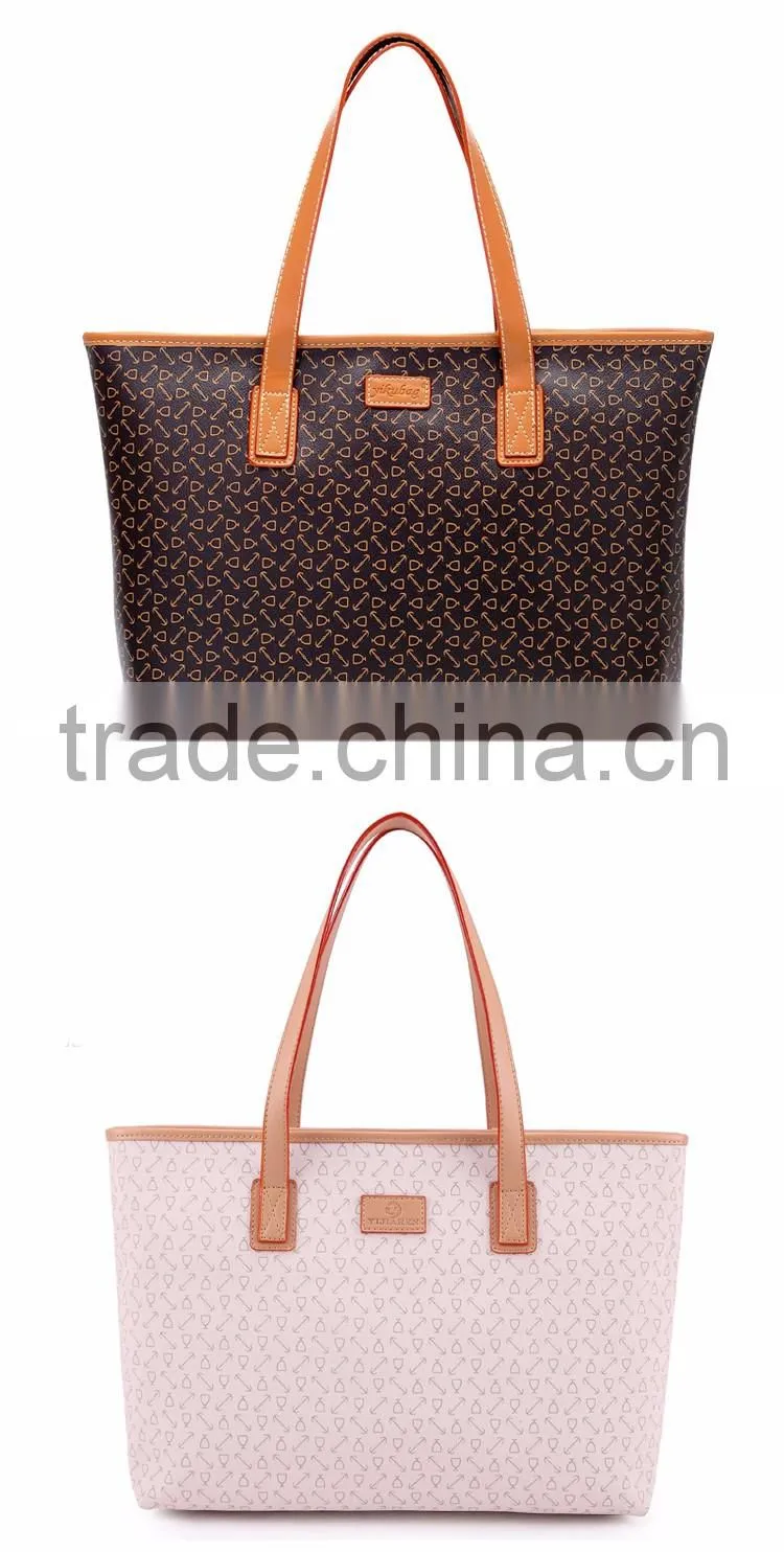 new design ladies colors shoulder handbag for stock tote bag High capacity shoulder bag