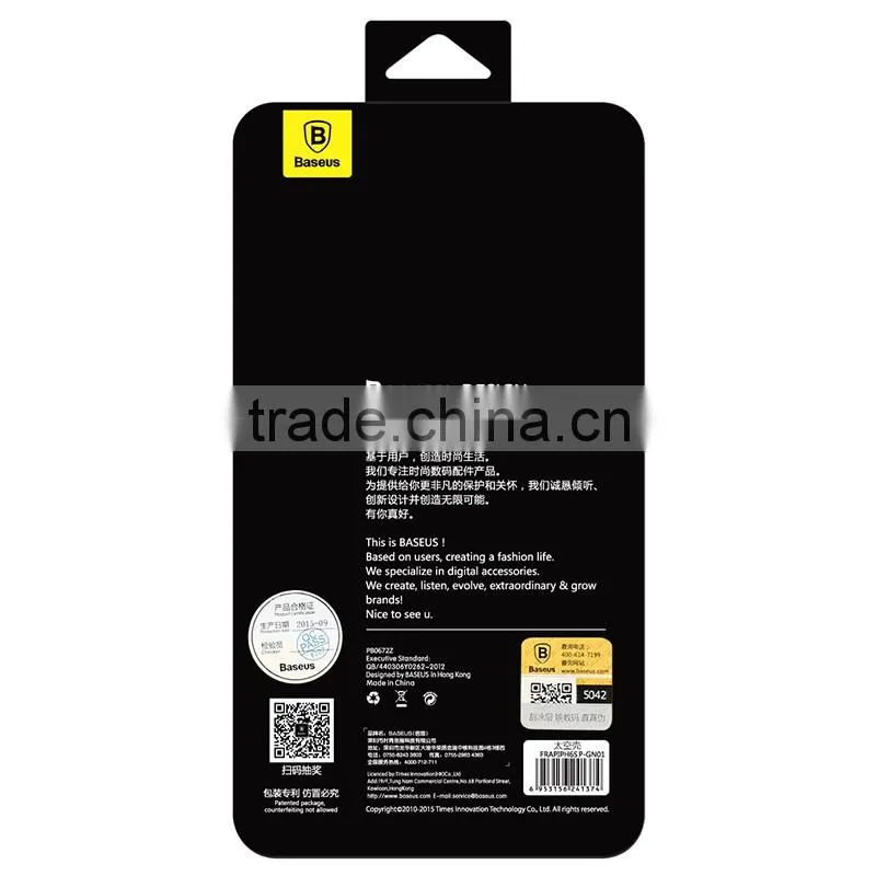 BASEUS Sky Series Clear Cover Case for Huawei Mate 8 Hard PC Rubber Back Case MT-5157