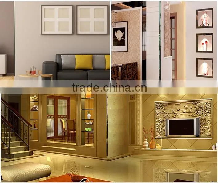 2016 hot sale flexible chrome round aluminum ceramic edge tile trim