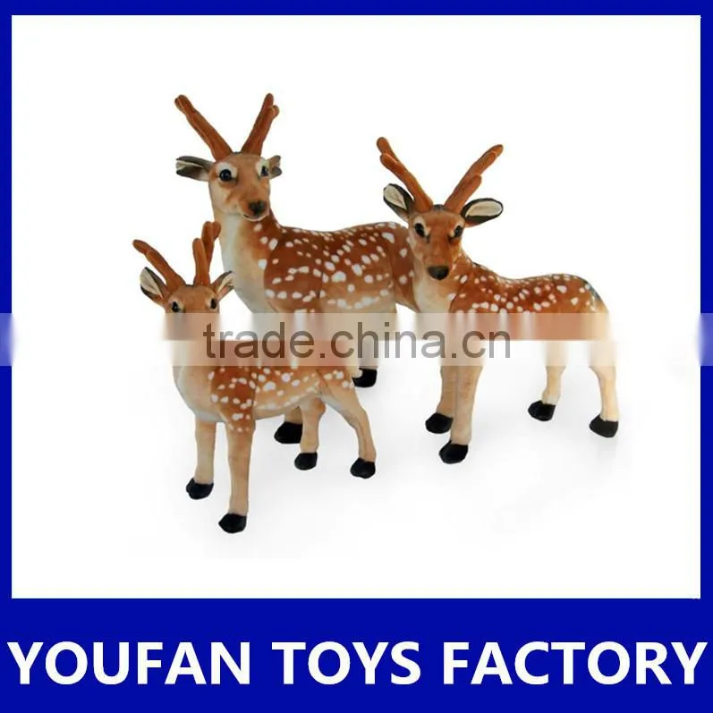 soft stuffed animal plush stand deer toy