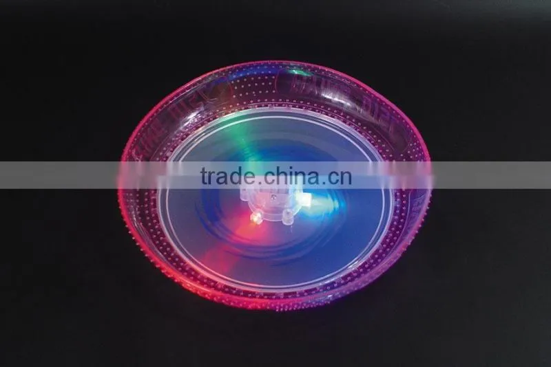 2015 Hot Selling 3 LED Flashing Flying Disc for Kids