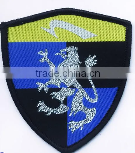 Custom new style good quality weaving patches