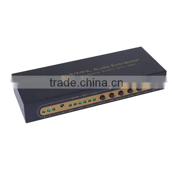 3Port HDMI Audio Extractor with support of ARC,3D and 4KX2K