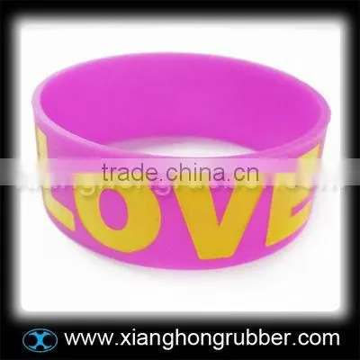 Eco-friendly customed silicone wristband