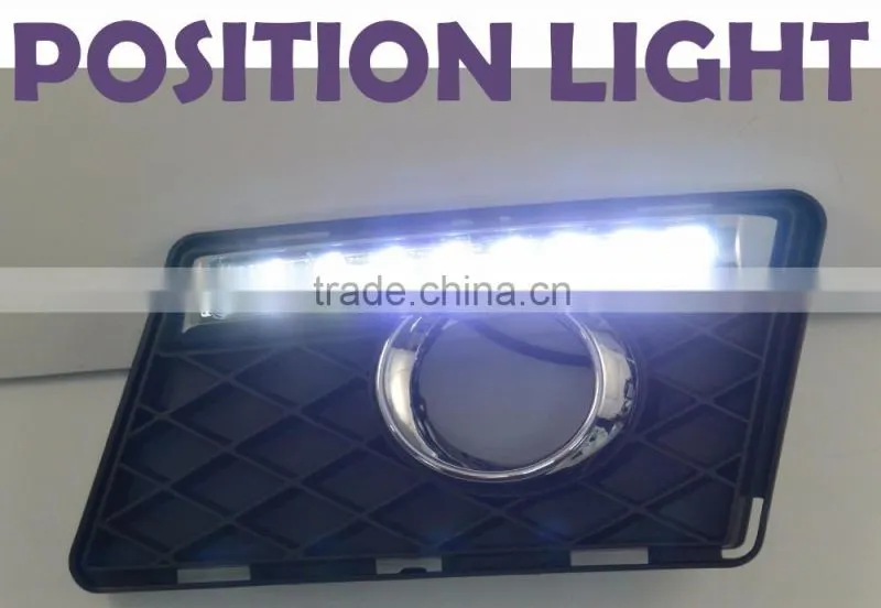 Body Kit Refit FOR BENZZ GLK350 LED CAR DRL Daytime Running LIGHT