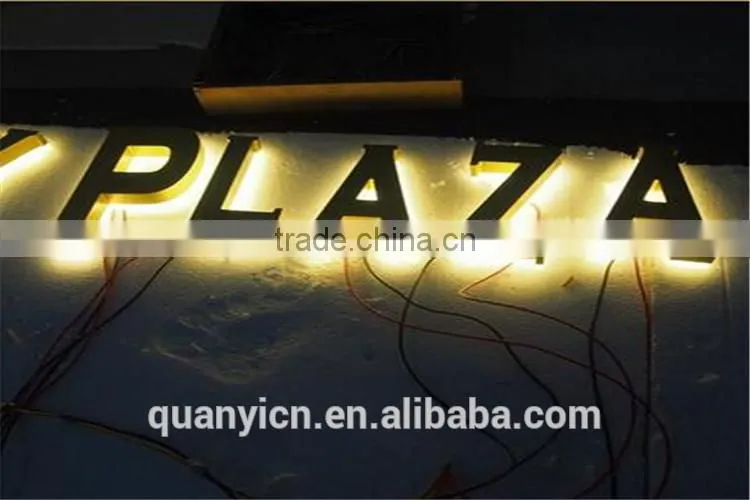 best quality usage backlit letters shop sign