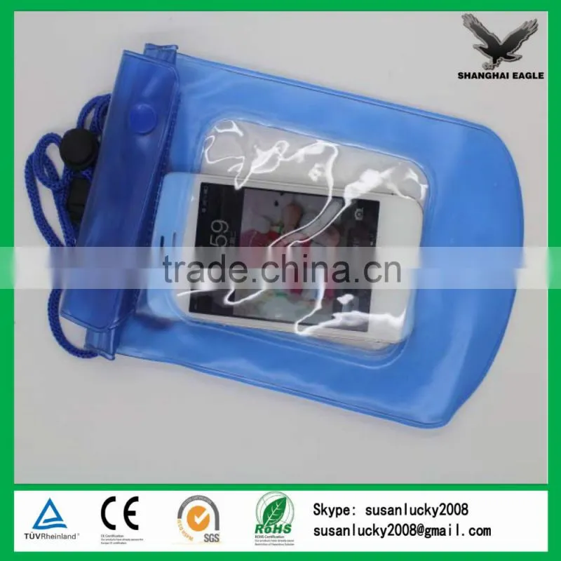 Cheap promotional protable waterproof eva earphone bag