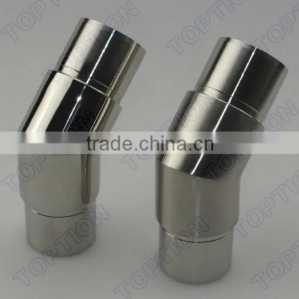 Stainless steel handrail flush joiner, tube joiner, elbow, railing fittings, flush fittings