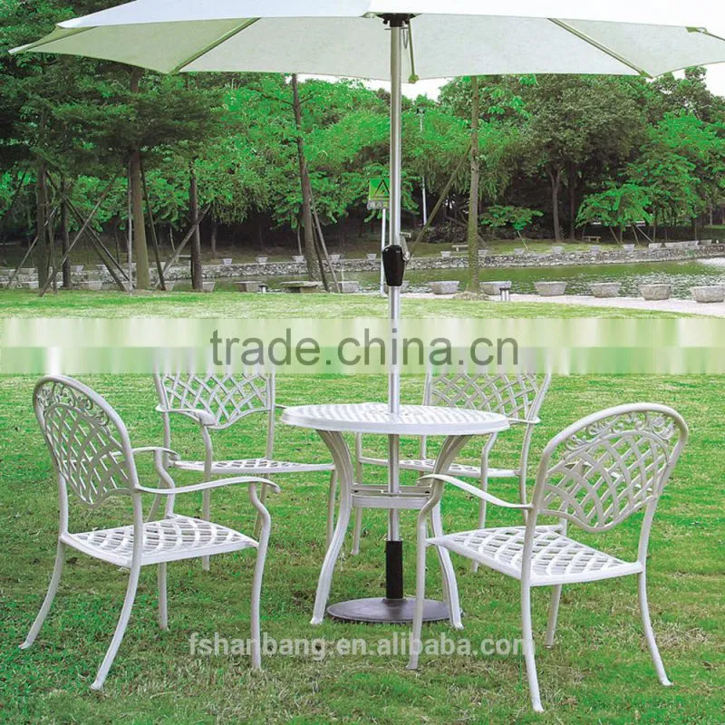 wrought iron garden dining table chair furniture set