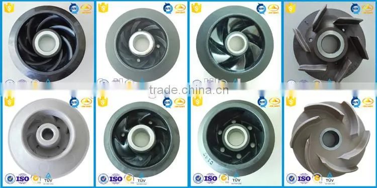 PPS-GF40 Plastic Water Pump Impeller EM5E-8516-AA