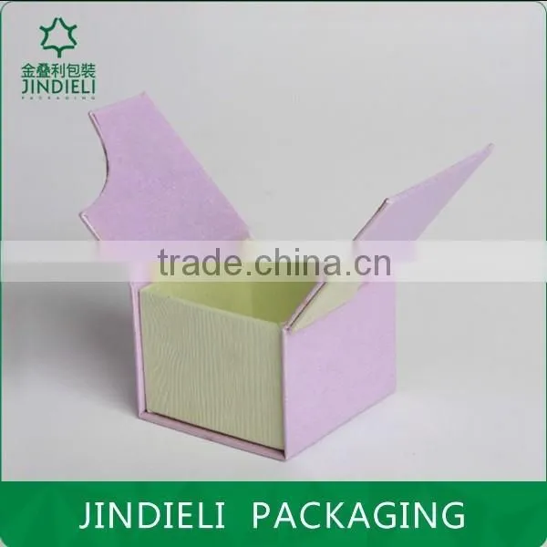 small lovely design cardboard jewelry ring box packaging