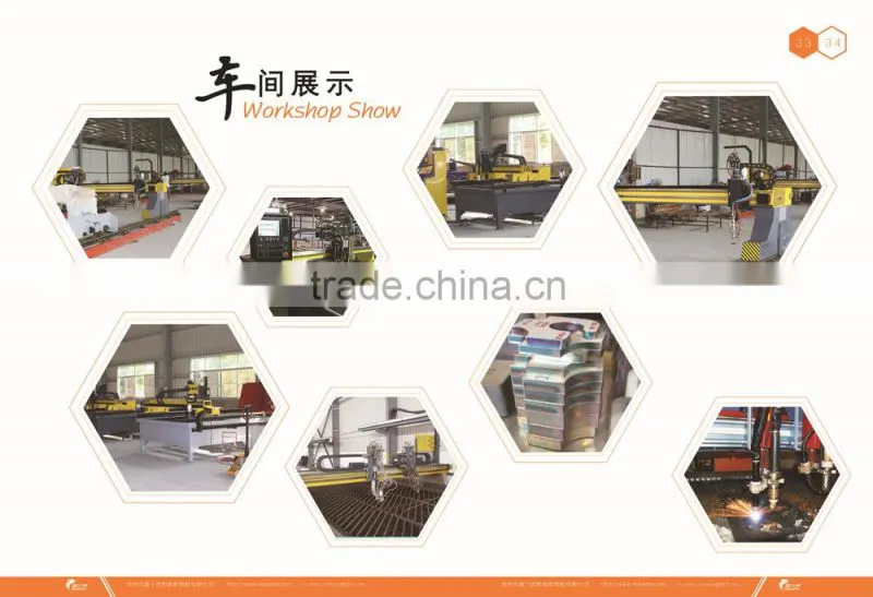 cnc cut machine for boiler ship building and steel fabrication