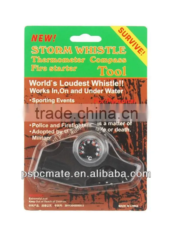 multifunctional strom whistle with compass