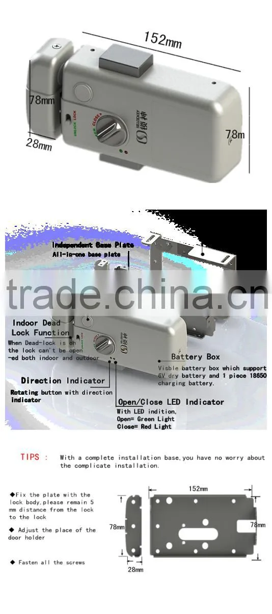 High security glass door (LY15CR2-11BM)