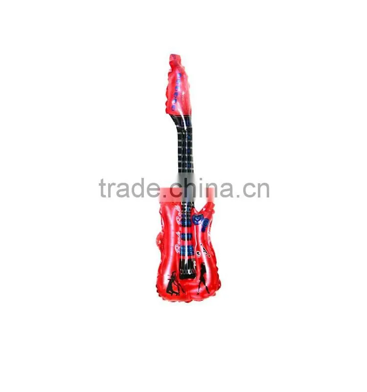 Customized Available Eco-friendly PVC Inflatable guitar,Inflatable
