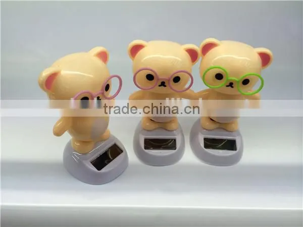 promotional solar dancing toys for car decorations
