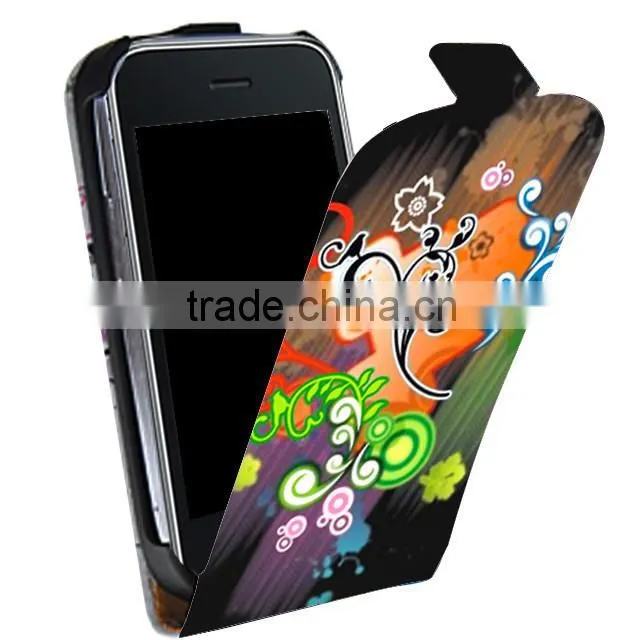 PRINTED PU MAGNETIC LEATHER CASE, FLIP LEATHER CASE FOR LG L FINO