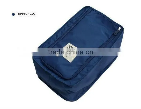 Foldable shoes bag and box in luggage for travelling