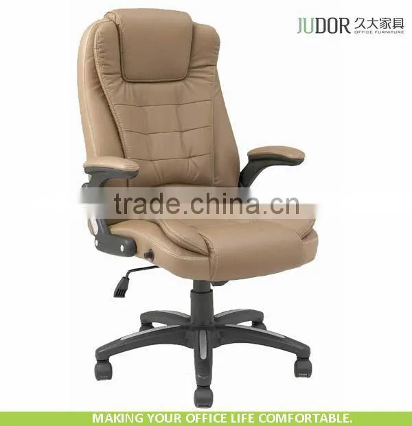 Modern fashionable PU leather office chair with recline function