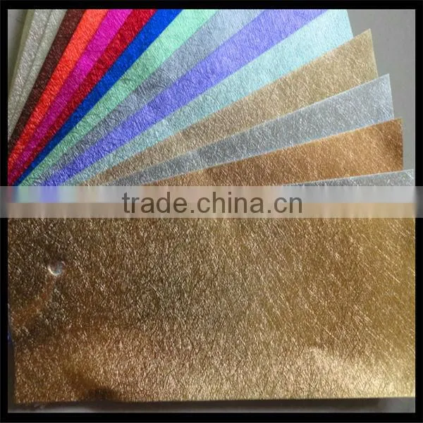 PVC coated paper for bookbinding and covering