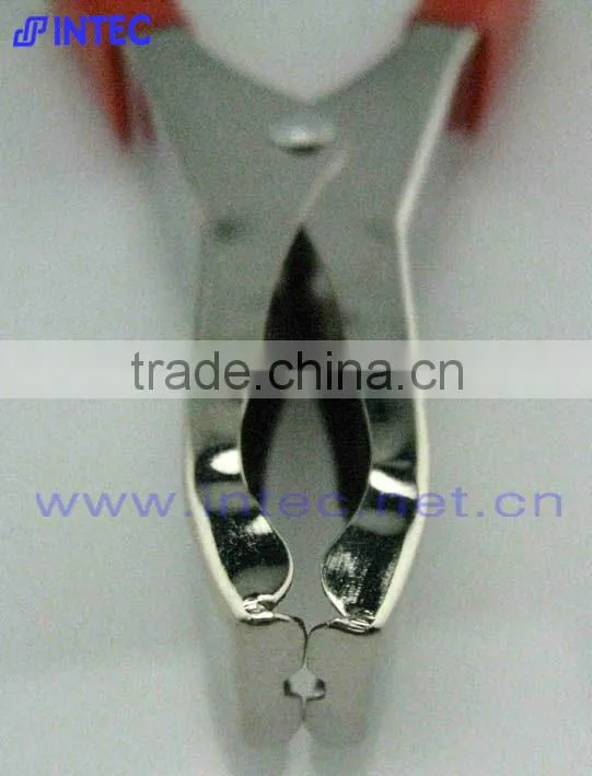 Jumper Wires Alligator Crocodile Roach Test Clip Plastic Handles Crocodile clips 100mm red color I00120