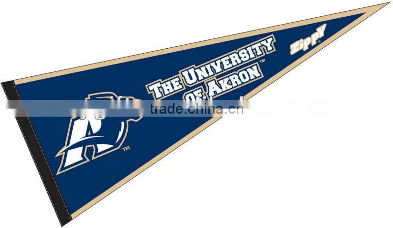 hot sell custom flag sublimation felt pennant