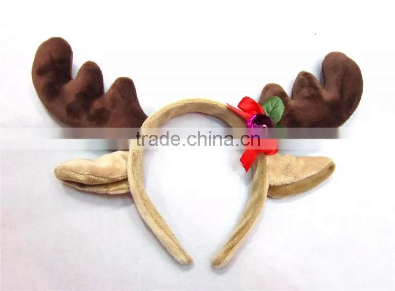 Christmas antlers headband