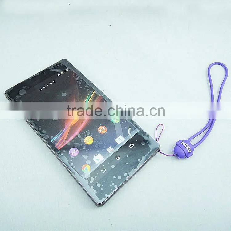 silicone cell phone strap /phone accessories