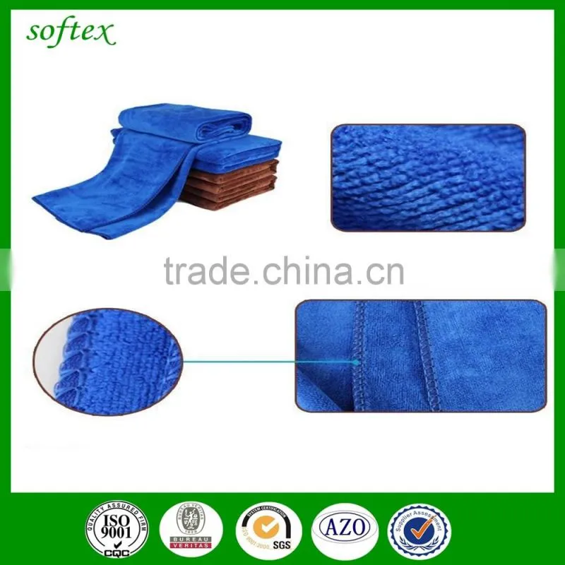 Super Soft Top Quality Home House cheap and best blue car drying towel